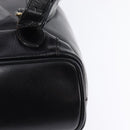 GUCCI Bamboo Backpack Leather Navy Gold 003 2058 0016 Auth gh884-18