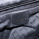 GUCCI Bamboo Backpack Leather Navy Gold 003 2058 0016 Auth gh884-20