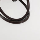 FENDI Zucca Canvas Hand Bag 2way Black Brown Auth gh886-7