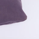 SAINT LAURENT Kahala Shoulder Bag Canvas Purple Silver Auth gh889-16