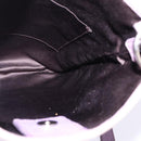 SAINT LAURENT Kahala Shoulder Bag Canvas Purple Silver Auth gh889-11