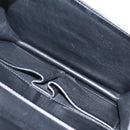 CELINE Hand Bag Leather Black Gold Auth gh890-23