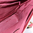 BURBERRY Nova Check Tote Bag Canvas Leather Beige Gold Auth gh896-18