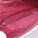 BURBERRY Nova Check Tote Bag Canvas Leather Beige Gold Auth gh896-21