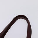 BURBERRY Nova Check Tote Bag Canvas Leather Beige Gold Auth gh896-8