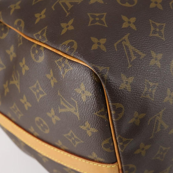 LOUIS VUITTON Monogram Keepall Bandouliere 55 Boston Bag M41414 LV Auth gh898