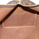 LOUIS VUITTON Monogram Keepall Bandouliere 55 Boston Bag M41414 LV Auth gh898-23