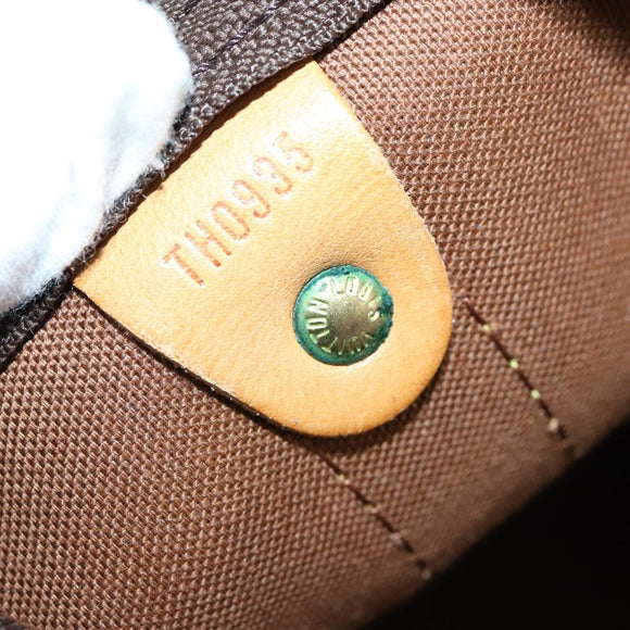 LOUIS VUITTON Monogram Keepall Bandouliere 55 Boston Bag M41414 LV Auth gh898