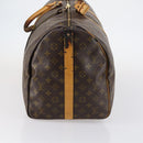 LOUIS VUITTON Monogram Keepall Bandouliere 55 Boston Bag M41414 LV Auth gh898-5
