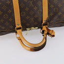 LOUIS VUITTON Monogram Keepall Bandouliere 55 Boston Bag M41414 LV Auth gh898-8