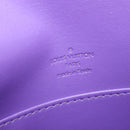 LOUIS VUITTON Vernis Thompson Street Shoulder Bag Viole M91095 LV Auth gh900-17