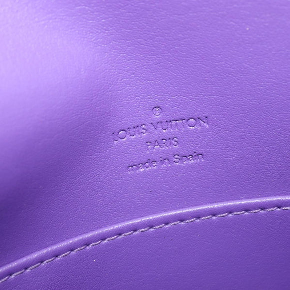 LOUIS VUITTON Vernis Thompson Street Shoulder Bag Viole M91095 LV Auth gh900