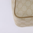 GUCCI GG Supreme Shoulder Bag PVC Beige Gold 233268 Auth gh908-12