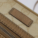 GUCCI GG Supreme Shoulder Bag PVC Beige Gold 233268 Auth gh908-14