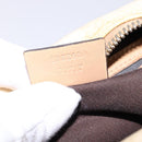 GUCCI GG Supreme Shoulder Bag PVC Beige Gold 233268 Auth gh908-21