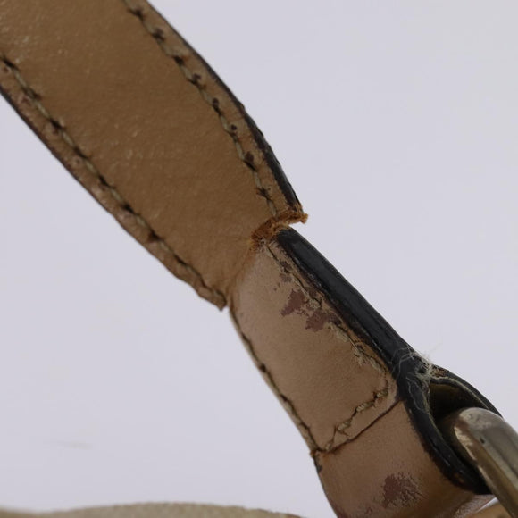 GUCCI GG Supreme Shoulder Bag PVC Beige Gold 233268 Auth gh908