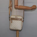 GUCCI GG Supreme Shoulder Bag PVC Beige Gold 233268 Auth gh908-23