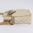 GUCCI GG Supreme Shoulder Bag PVC Beige Gold 233268 Auth gh908-4