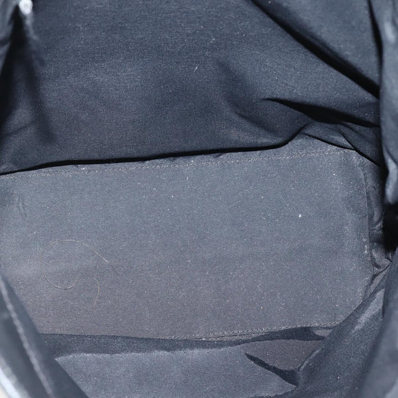 GUCCI GG Canvas Tote Bag Black Silver 31243 Auth gh911