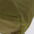 PRADA Tote Bag Nylon Khaki Gold Auth gh915-14