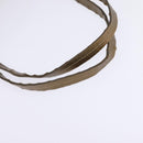 PRADA Tote Bag Nylon Khaki Gold Auth gh915-7