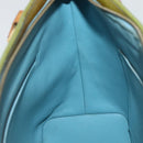 LOUIS VUITTON Monogram Vernis Houston Hand Bag Baby Blue M91005 LV Auth gh916-19