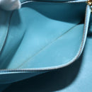 LOUIS VUITTON Monogram Vernis Houston Hand Bag Baby Blue M91005 LV Auth gh916-11