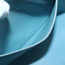 LOUIS VUITTON Monogram Vernis Houston Hand Bag Baby Blue M91005 LV Auth gh916-21