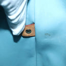 LOUIS VUITTON Monogram Vernis Houston Hand Bag Baby Blue M91005 LV Auth gh916-12