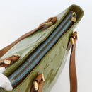 LOUIS VUITTON Monogram Vernis Houston Hand Bag Baby Blue M91005 LV Auth gh916-6