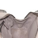 Stella MacCartney Chain Falabella Box Bag Leather 2way Gray 455137 Auth gh917-20