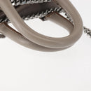 Stella MacCartney Chain Falabella Box Bag Leather 2way Gray 455137 Auth gh917-7