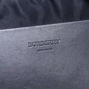 BURBERRY Nova Check Waist bag Nylon Beige Silver Auth gh918-17