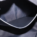 BURBERRY Nova Check Waist bag Nylon Beige Silver Auth gh918-20