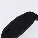 BURBERRY Nova Check Waist bag Nylon Beige Silver Auth gh918-6