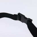 BURBERRY Nova Check Waist bag Nylon Beige Silver Auth gh918-8