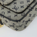 LOUIS VUITTON Monogram Mini Juliet MM Shoulder Bag Blue M92004 LV Auth gh927-11