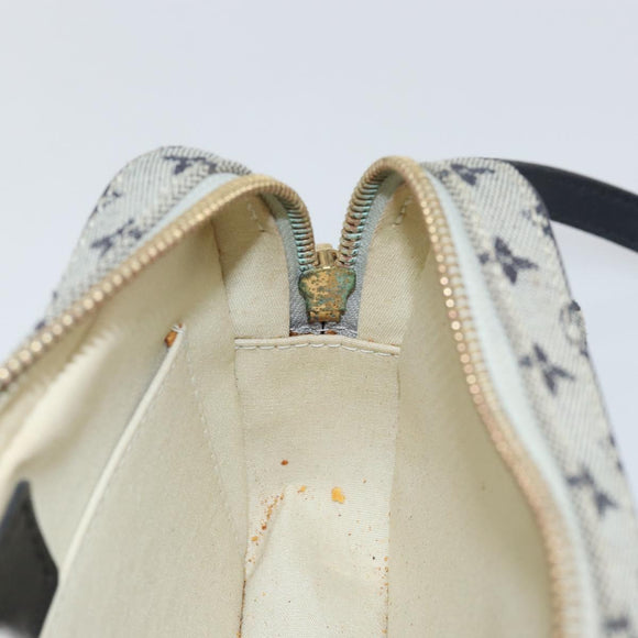 LOUIS VUITTON Monogram Mini Juliet MM Shoulder Bag Blue M92004 LV Auth gh927