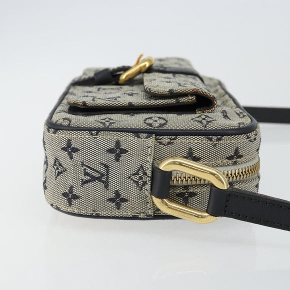 LOUIS VUITTON Monogram Mini Juliet MM Shoulder Bag Blue M92004 LV Auth gh927