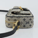LOUIS VUITTON Monogram Mini Juliet MM Shoulder Bag Blue M92004 LV Auth gh927-5