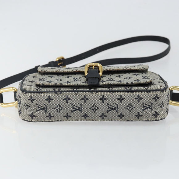LOUIS VUITTON Monogram Mini Juliet MM Shoulder Bag Blue M92004 LV Auth gh927