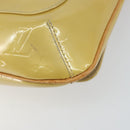 LOUIS VUITTON Monogram Vernis Thompson Street Bag Beige M91301 LV Auth gh928-15