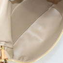 LOUIS VUITTON Monogram Vernis Thompson Street Bag Beige M91301 LV Auth gh928-11