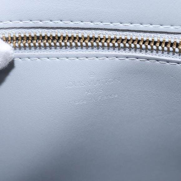 LOUIS VUITTON Monogram Vernis Christie GM Shoulder Bag Gris M91148 Auth gh929