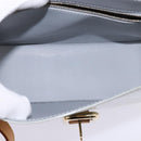 LOUIS VUITTON Monogram Vernis Christie GM Shoulder Bag Gris M91148 Auth gh929-10