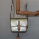 LOUIS VUITTON Monogram Vernis Christie GM Shoulder Bag Gris M91148 Auth gh929-23