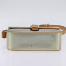 LOUIS VUITTON Monogram Vernis Christie GM Shoulder Bag Gris M91148 Auth gh929-5