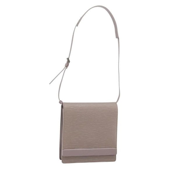 LOUIS VUITTON Epi Biarritz Shoulder Bag Lilac M5293B LV Auth gh932
