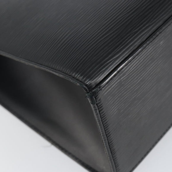 LOUIS VUITTON Epi Croisette PM Tote Bag Black M52492 LV Auth gh933