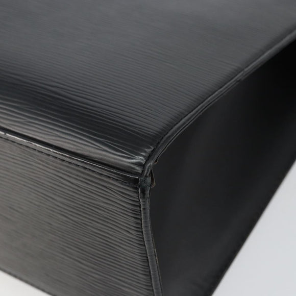 LOUIS VUITTON Epi Croisette PM Tote Bag Black M52492 LV Auth gh933